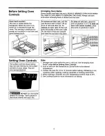 Preview for 8 page of Kenmore Range Owner'S Manual