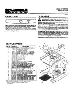 Preview for 6 page of Kenmore Sears 526 Series Owner'S Manual