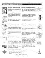 Предварительный просмотр 2 страницы Kenmore Sears automatic dishwasher User Manual