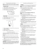 Preview for 16 page of Kenmore Sears Top-mount refrigerator Use And Care Manual