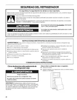 Preview for 22 page of Kenmore Sears Top-mount refrigerator Use And Care Manual