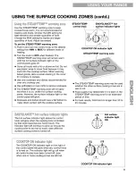 Предварительный просмотр 9 страницы Kenmore SELECT CLEAN 665.95812 Use & Care Manual