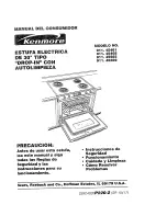 Предварительный просмотр 29 страницы Kenmore Self-cleaning 30" drop-in 911.45461 Owner'S Manual