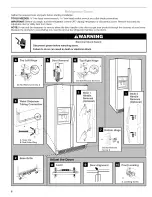 Предварительный просмотр 6 страницы Kenmore Side by side refrigerator Use & Care Manual