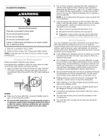 Предварительный просмотр 9 страницы Kenmore Side by side refrigerator Use & Care Manual