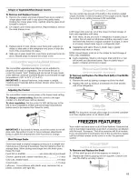 Предварительный просмотр 15 страницы Kenmore Side by side refrigerator Use & Care Manual