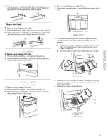 Предварительный просмотр 17 страницы Kenmore Side by side refrigerator Use & Care Manual