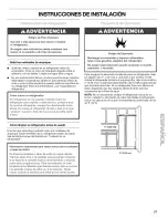 Предварительный просмотр 27 страницы Kenmore Side by side refrigerator Use & Care Manual