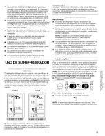 Предварительный просмотр 33 страницы Kenmore Side by side refrigerator Use & Care Manual