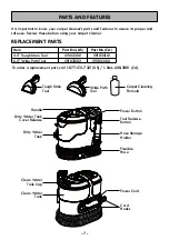 Preview for 7 page of Kenmore SpotLite KW2001 Use & Care Manual