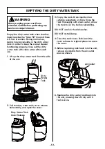 Preview for 12 page of Kenmore SpotLite KW2001 Use & Care Manual