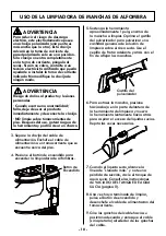 Preview for 26 page of Kenmore SpotLite KW2001 Use & Care Manual