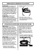 Preview for 41 page of Kenmore SpotLite KW2001 Use & Care Manual