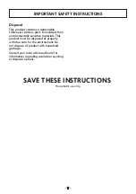 Preview for 5 page of Kenmore SSV Complete 125.10441710 Use & Care Manual