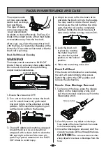 Preview for 15 page of Kenmore SSV Complete 125.10441710 Use & Care Manual