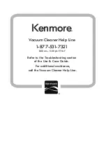 Preview for 32 page of Kenmore SSV Complete 125.10441710 Use & Care Manual