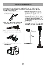 Preview for 10 page of Kenmore SSV Complete DS6028 Assembly Instructions, Use & Care Manual And Warranty