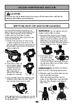 Preview for 14 page of Kenmore SSV Complete DS6028 Assembly Instructions, Use & Care Manual And Warranty