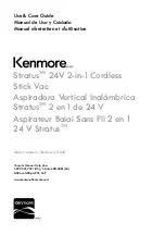 Preview for 1 page of Kenmore Stratus DS1030 Use & Care Manual