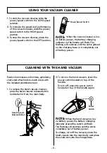 Preview for 11 page of Kenmore Stratus DS1030 Use & Care Manual