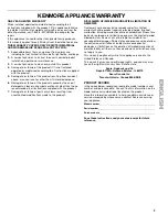 Preview for 3 page of Kenmore T1KB2/T1RFKB2 Use And Care Manual