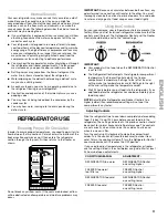 Preview for 11 page of Kenmore T1KB2/T1RFKB2 Use And Care Manual