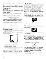 Preview for 12 page of Kenmore T1KB2/T1RFKB2 Use And Care Manual