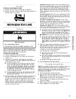 Preview for 17 page of Kenmore T1KB2/T1RFKB2 Use And Care Manual