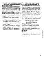 Preview for 25 page of Kenmore T1KB2/T1RFKB2 Use And Care Manual