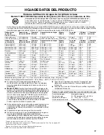 Preview for 47 page of Kenmore T1KB2/T1RFKB2 Use And Care Manual