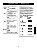 Предварительный просмотр 37 страницы Kenmore Toast'n'wave 721.62292 Use And Care Manual