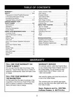 Preview for 2 page of Kenmore Toast'n'wave 721.63292 Use And Care Manual