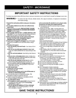 Preview for 4 page of Kenmore Toast'n'wave 721.63292 Use And Care Manual