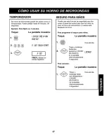 Preview for 37 page of Kenmore Toast'n'wave 721.63292 Use And Care Manual