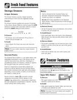 Preview for 16 page of Kenmore TRIO 596.76572600 Use & Care Manual