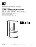 Kenmore trio 795.7101 series Use & Care Manual preview