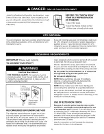 Preview for 6 page of Kenmore trio 795.7101 series Use & Care Manual