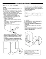 Preview for 15 page of Kenmore trio 795.7101 series Use & Care Manual