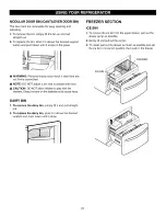 Preview for 21 page of Kenmore trio 795.7101 series Use & Care Manual