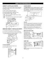 Preview for 21 page of Kenmore Trio 795.7108 Use & Care Manual