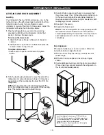 Предварительный просмотр 15 страницы Kenmore trio 795.7973 Series Use & Care Manual