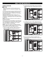 Предварительный просмотр 17 страницы Kenmore trio 795.7973 Series Use & Care Manual