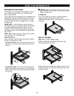 Предварительный просмотр 20 страницы Kenmore trio 795.7973 Series Use & Care Manual