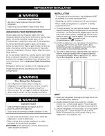 Preview for 8 page of Kenmore trio 795.7978 Series Use & Care Manual