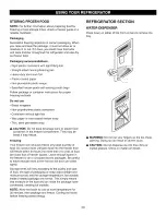 Preview for 20 page of Kenmore trio 795.7978 Series Use & Care Manual