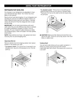 Preview for 21 page of Kenmore trio 795.7978 Series Use & Care Manual