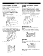 Preview for 22 page of Kenmore trio 795.7978 Series Use & Care Manual