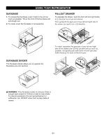 Preview for 24 page of Kenmore trio 795.7978 Series Use & Care Manual