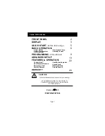 Предварительный просмотр 2 страницы Kenmore TSTAT0713K Owner'S Manual