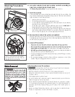 Предварительный просмотр 6 страницы Kenmore TUMBLE ACTION WASHER Use & Care Manual